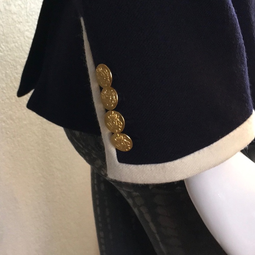 Wool Jcrew Two-Button Front Blazer - image 2